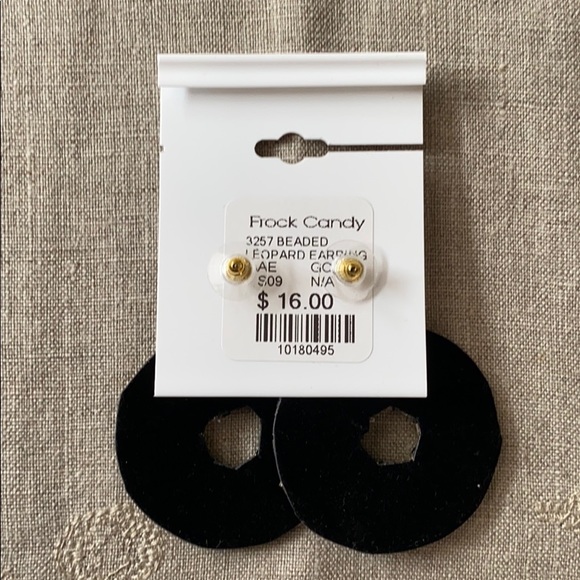 Frock Candy Leopard Earrings - Picture 3 of 3